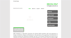 Desktop Screenshot of ecobuild.ie